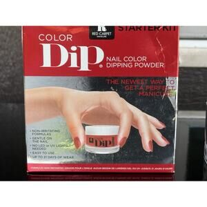 Red Carpet Manicure Color Dip Nail Color Dipping Powder Starter Kit Complete Set